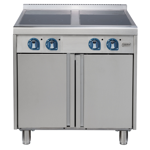 Vitroceramic countertop cooker with cabinet - NA