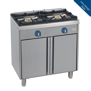 Fogão a gás de bancada com móvel