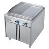 Gas countertop griddle with cabinet - NA