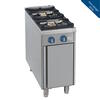 Gas countertop cooker with cabinet - NA