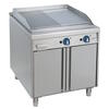 Gas countertop griddle with cabinet - NA