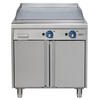 Gas countertop griddle with cabinet - NA