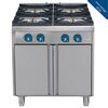 Gas countertop cooker with cabinet - NA
